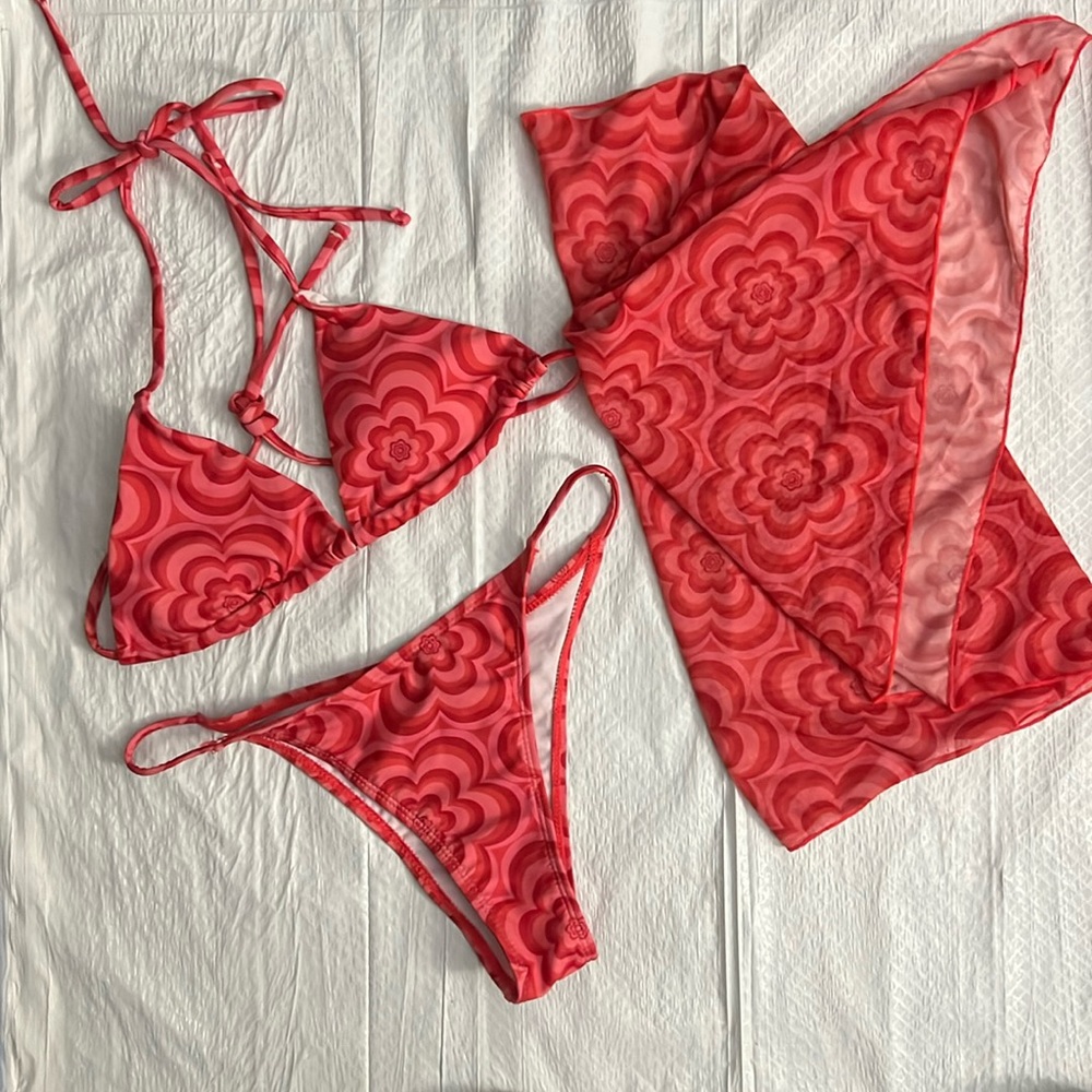 Shein bikini with cover up size extra small